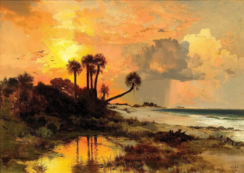 Fort George Island - Thomas Moran