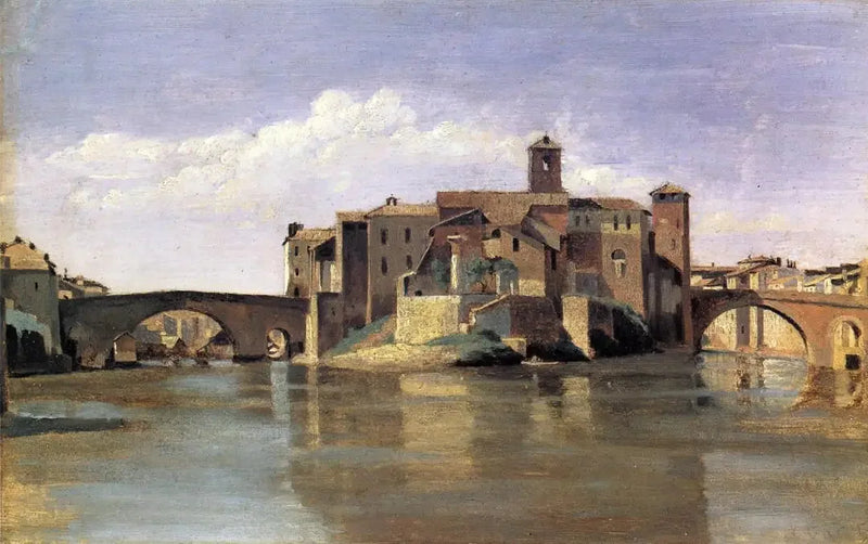 San Bartolomeo Island - Jean-Baptiste Camille Corot