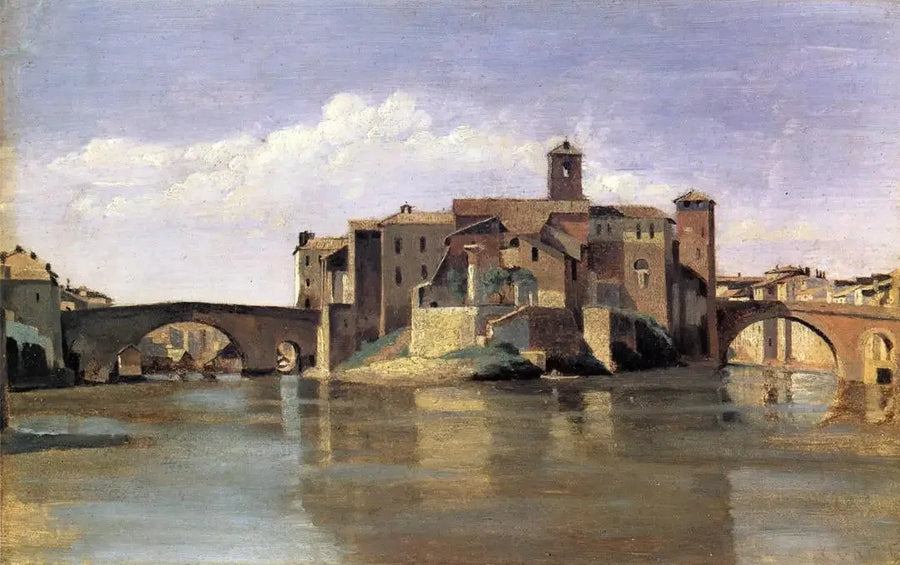 San Bartolomeo Island - Jean-Baptiste Camille Corot