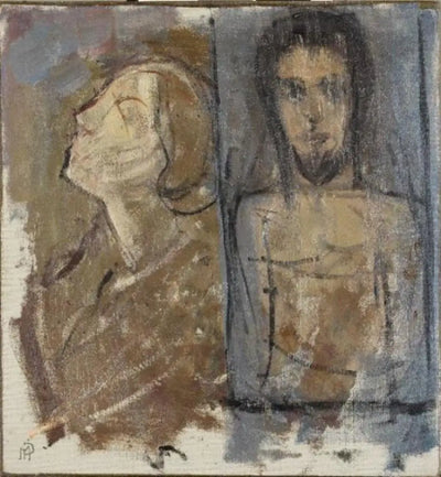 Reproduction du tableau « Images de torses - Piet Mondrian » par Alpha Reproduction en peinture à l’huile