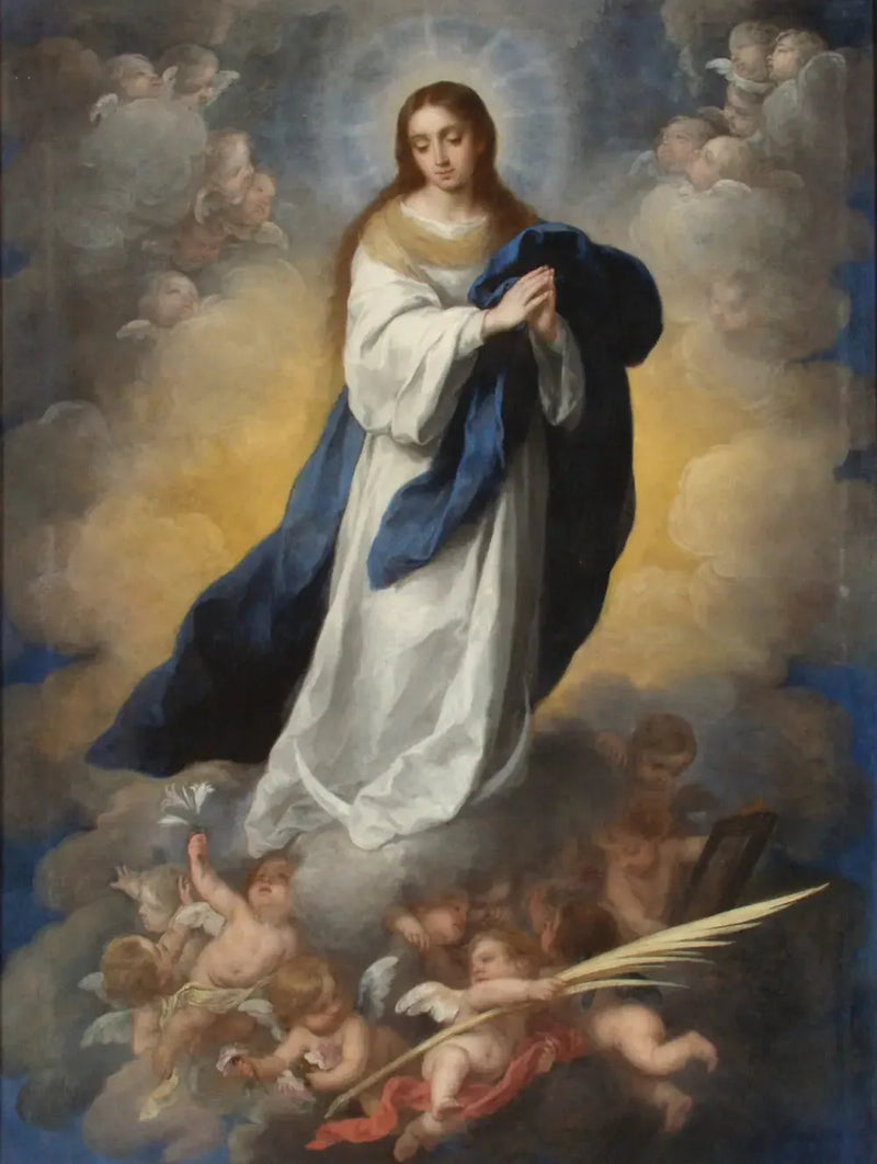 Immaculate Conception of the Mirror - Bartolomé Esteban Murillo