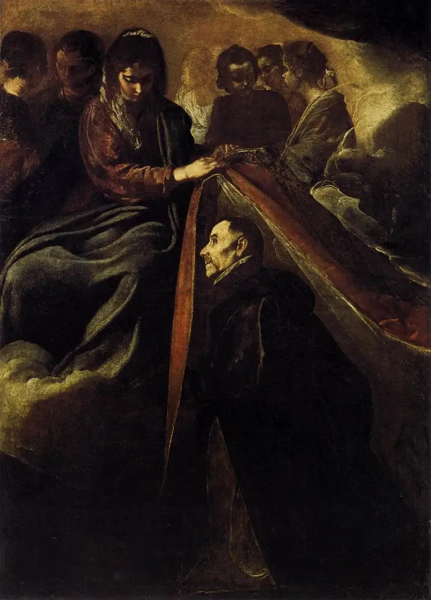 Imposition of the chasuble on Saint Ildefonse - Diego Velázquez