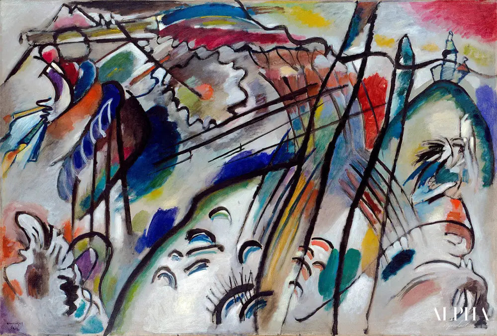 Improvisation 28 (second version) - Vassily Kandinsky - Reproductions de tableaux et peintures haut de gamme