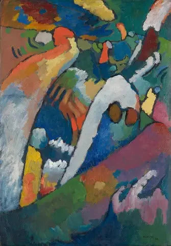 Improvisation No. 7 (Storm) - Vassily Kandinsky