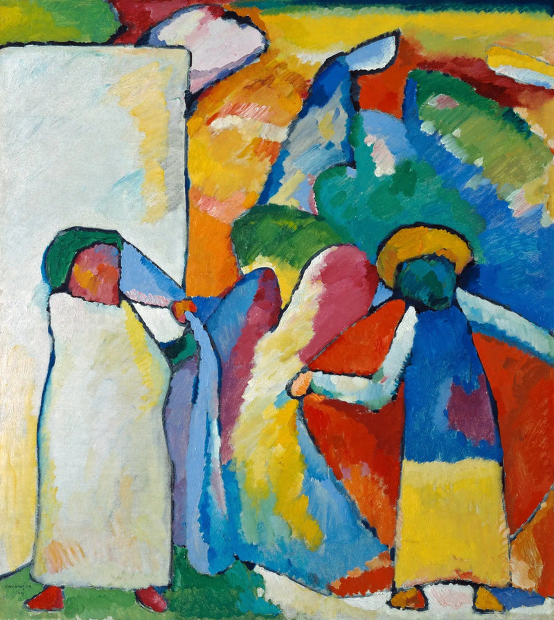 Improvisation VI (African) - Vassily Kandinsky