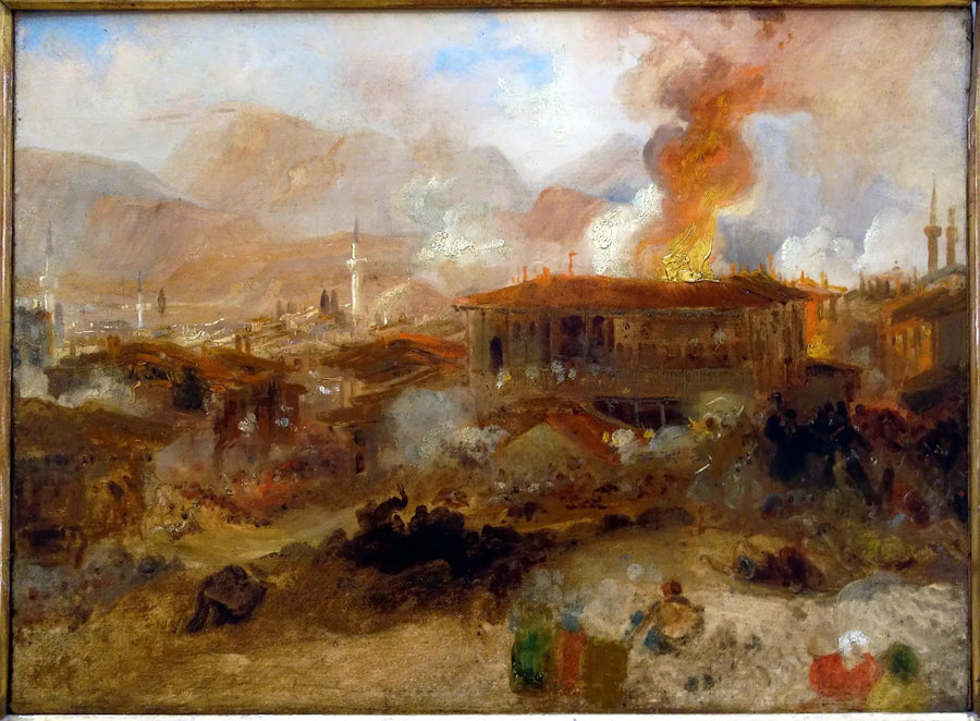 Fire in Constantinople - J. M. W. Turner
