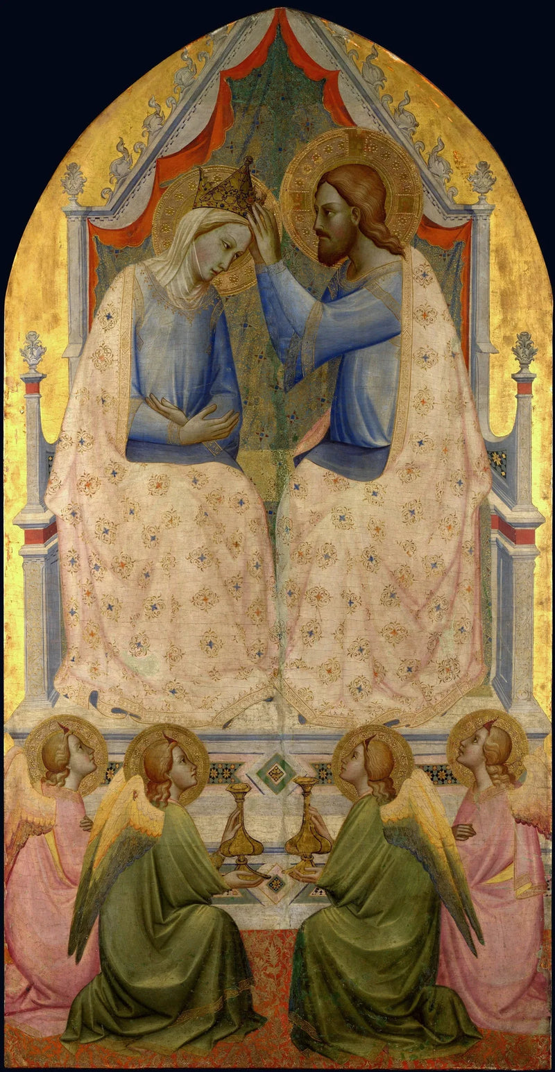 Coronation of the Virgin - Agnolo Gaddi