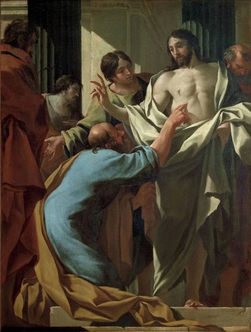 Incredulity of Saint Thomas - Simon Vouet