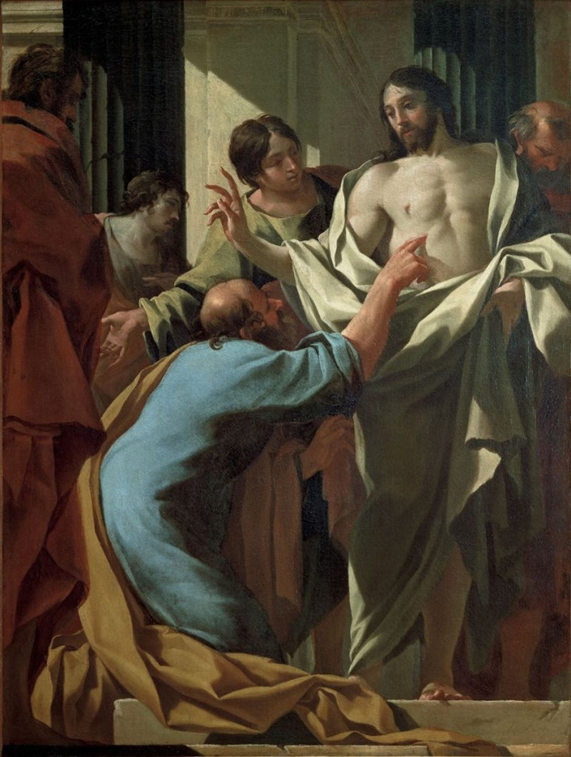 Incredulity of Saint Thomas - Simon Vouet