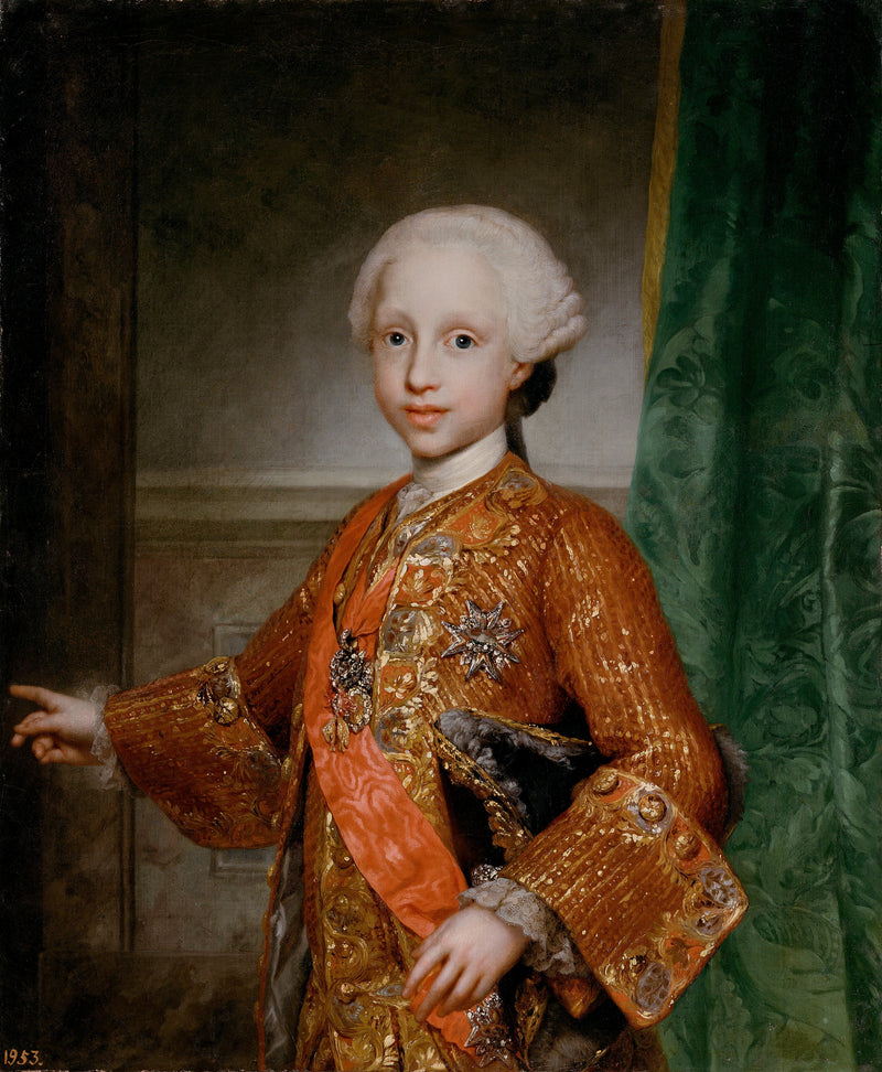 Infant Francisco Javier of Spain (1757-1771) - Anton Raphael Mengs