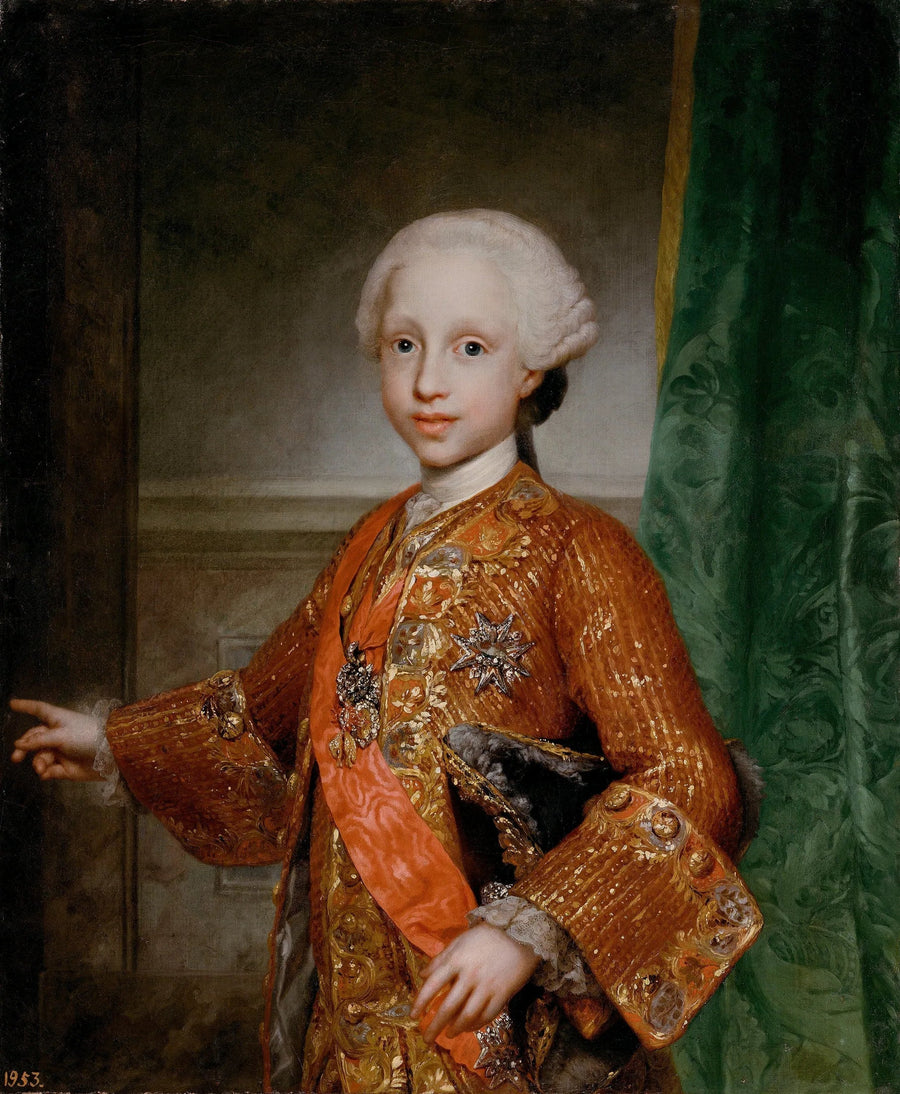 Infant Francisco Javier of Spain (1757-1771) - Anton Raphael Mengs