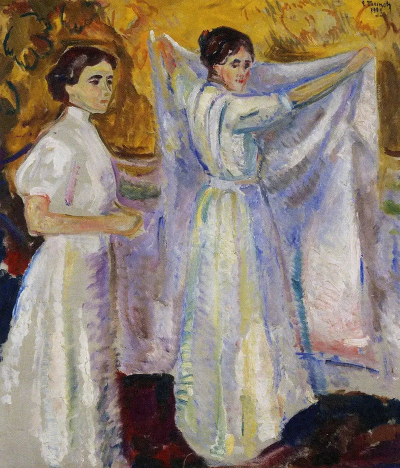 Tenant Nurses a Leaf - Edvard Munch