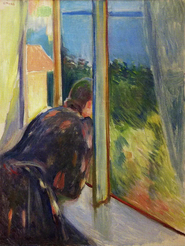 Inger by the Window - Edvard Munch