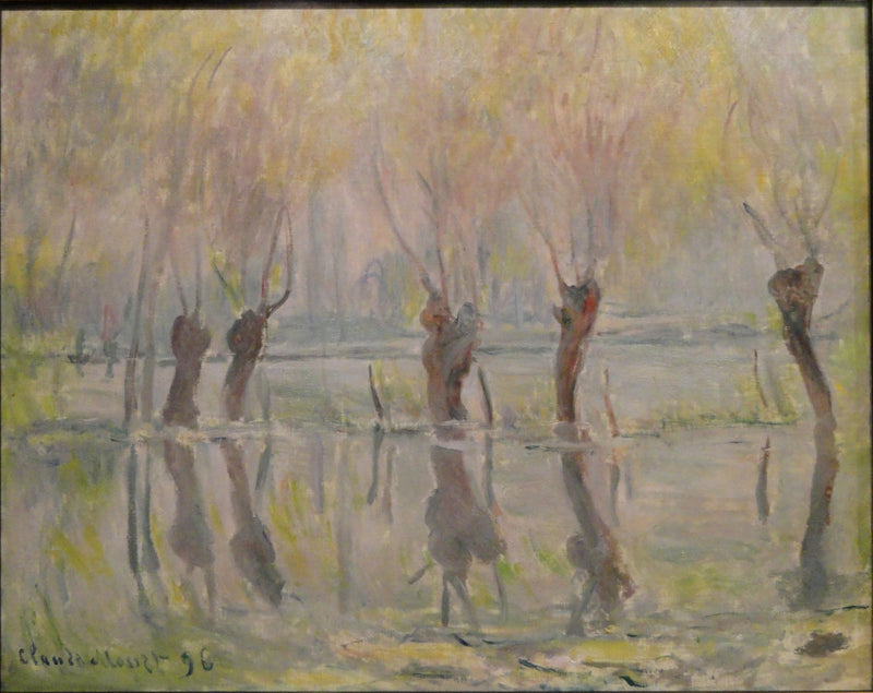 Flood in Giverny, Glyptotek W1438 - Claude Monet