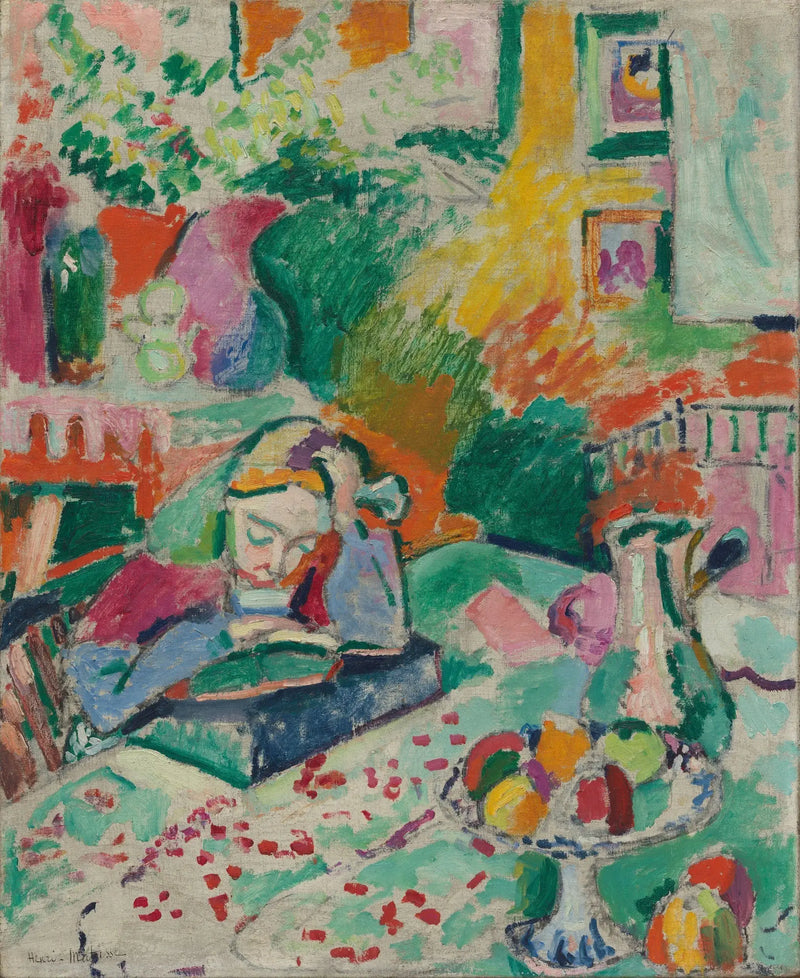 Interior with Girl - Henri Matisse