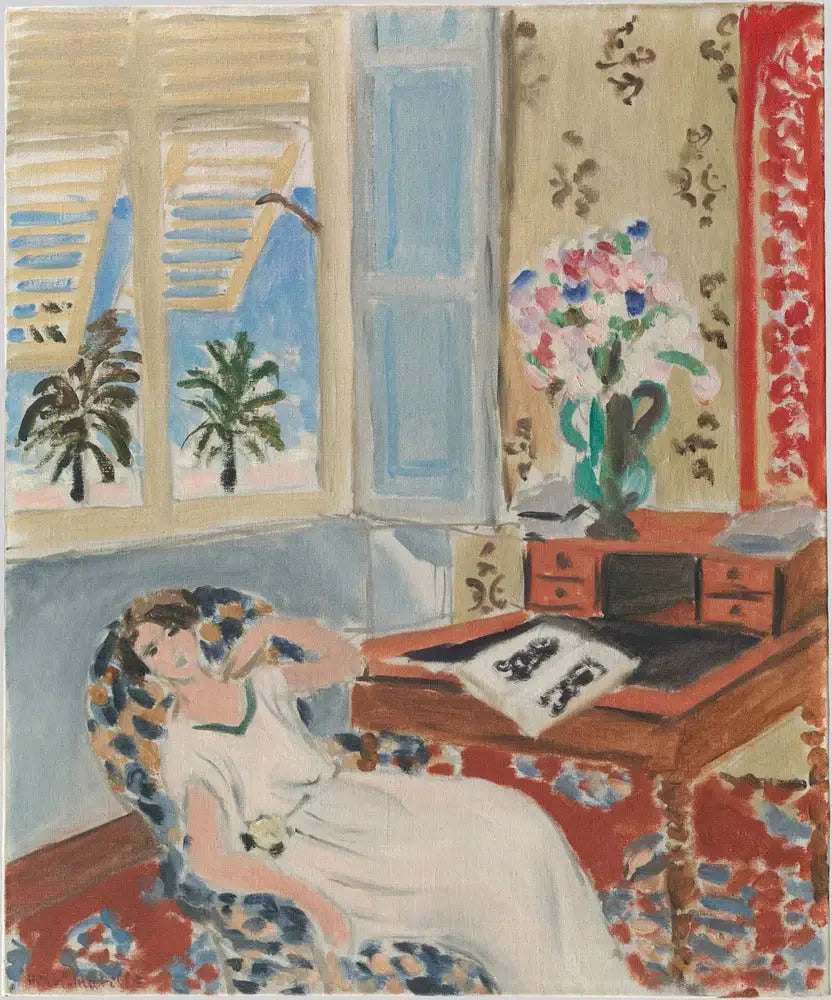 Interior in Nice, the Nap - Henri Matisse
