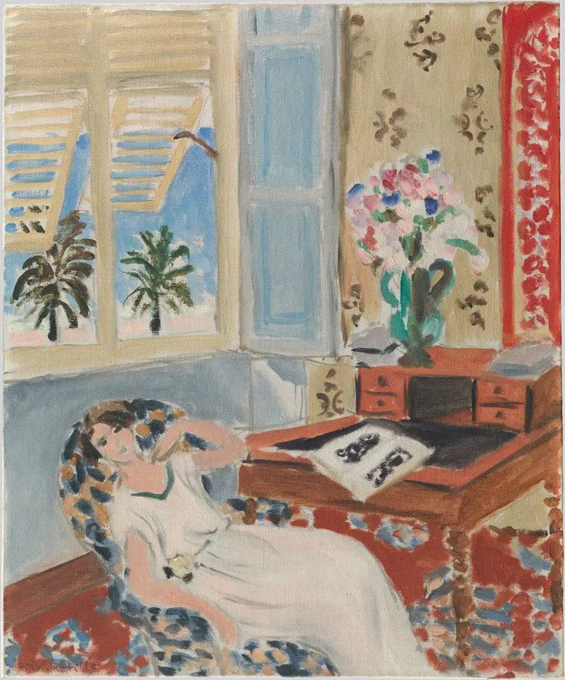 Interior in Nice, the Nap - Henri Matisse