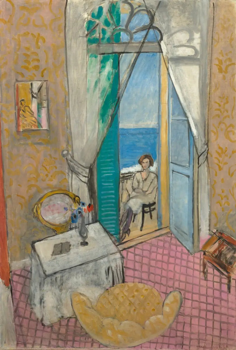 Interior in Nice (Matisse, Chicago) - Henri Matisse