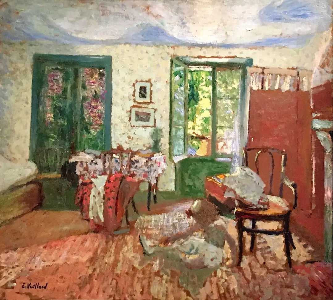 Intérieur. Annette au pied d’un fauteuil - Édouard Vuillard - Alpha Reproduction