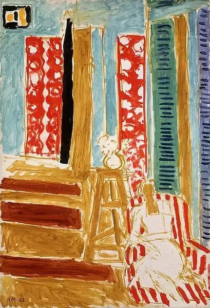 Interior with Sun Bars - Henri Matisse