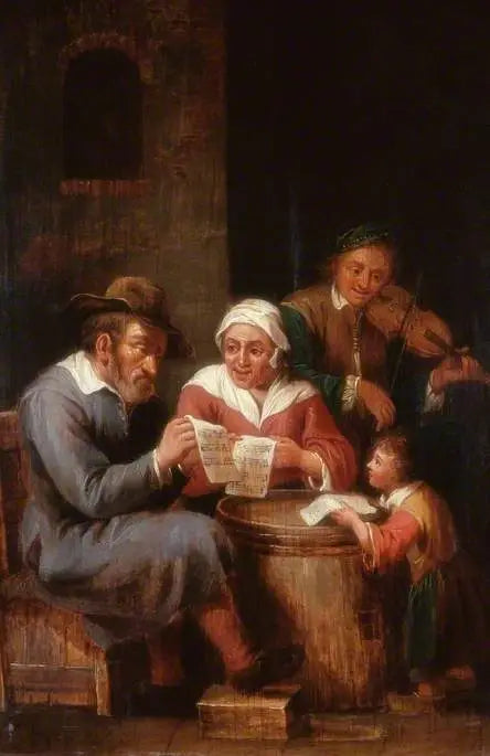Interior with Figures - David Teniers the Younger