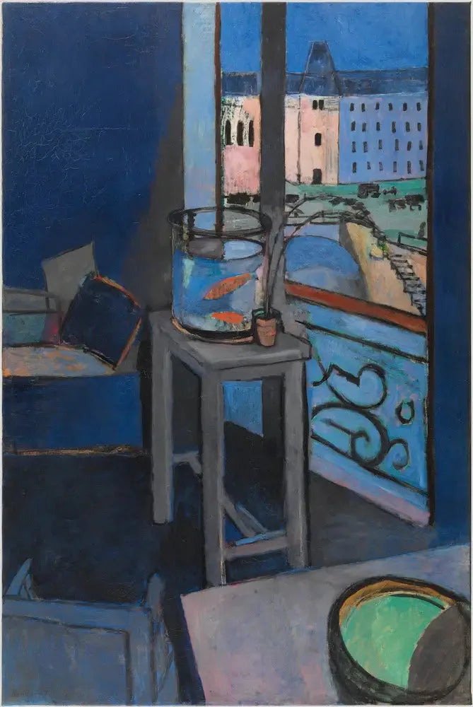 Interior, goldfish bowl - Henri Matisse
