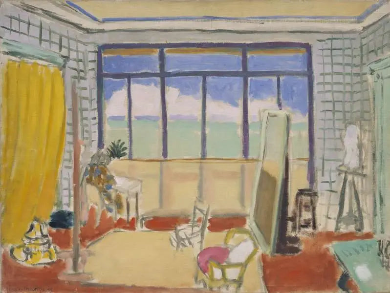 Studio Interior in Nice - Henri Matisse