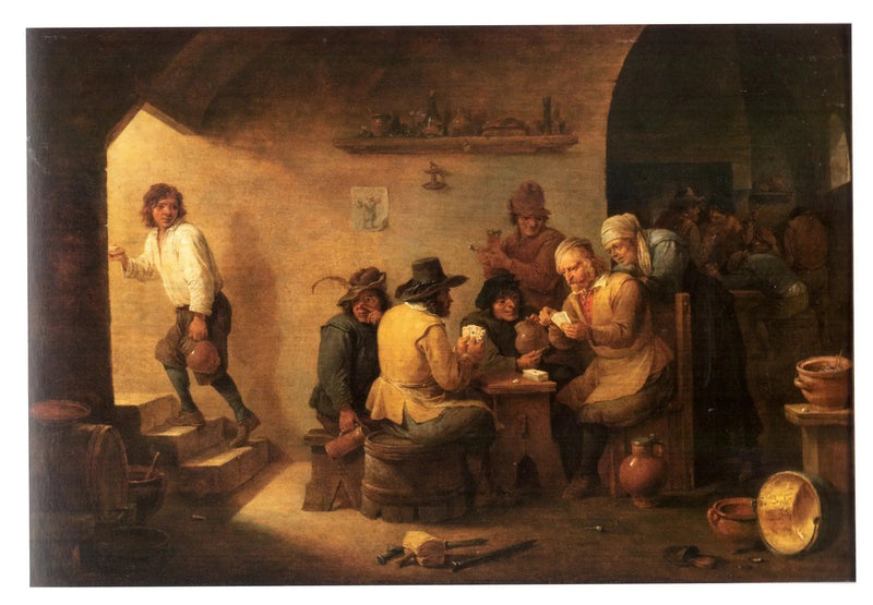 Interior of a cabaret - David Teniers the Younger