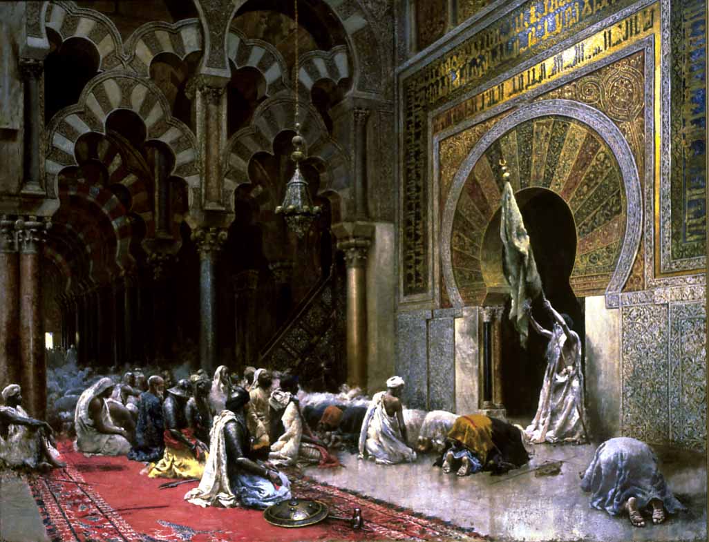 Interior of a Mosque in Córdoba - Edwin Lord Weeks