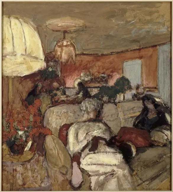 Intérieur - Édouard Vuillard - Alpha Reproduction