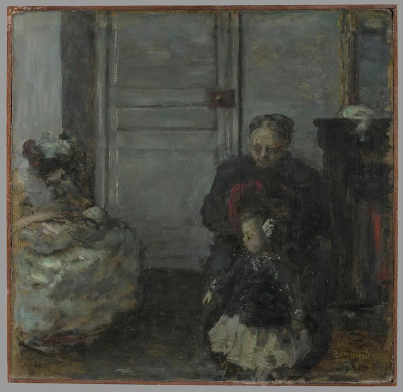Interior, Woman and Children - Pierre Bonnard