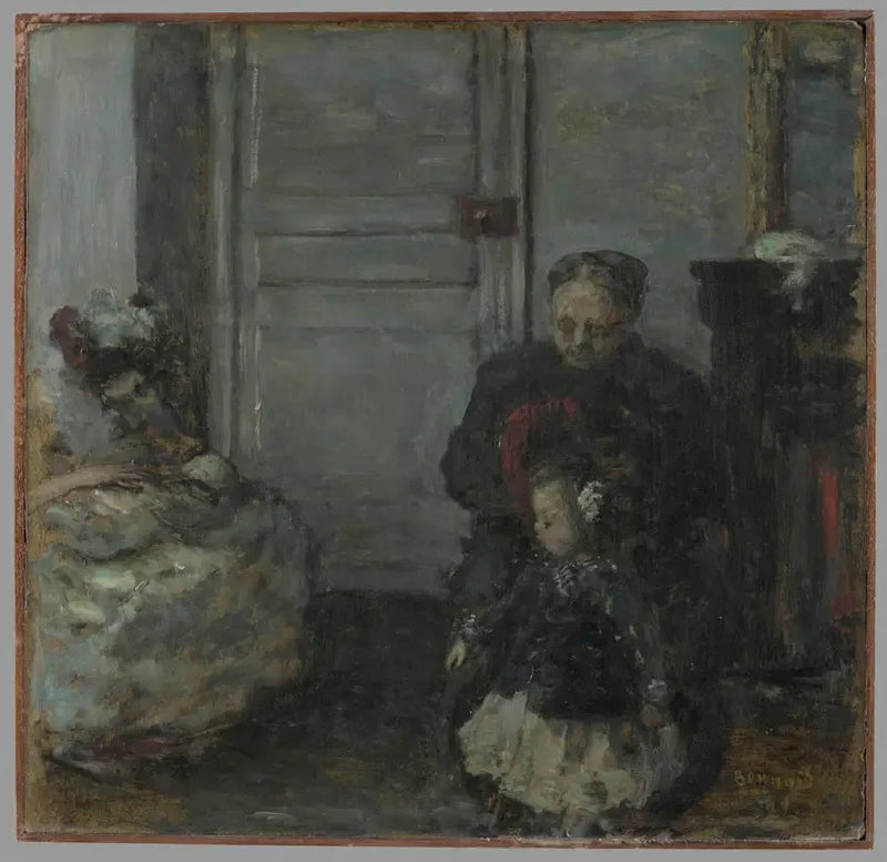 Interior, Woman and Children - Pierre Bonnard