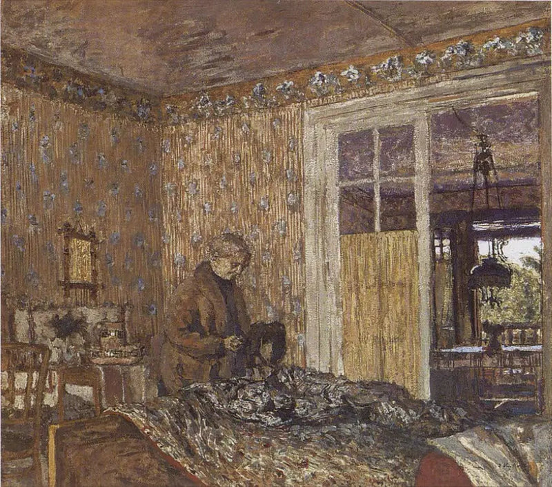 Interior in Gray Weather, Vaucresson - Édouard Vuillard