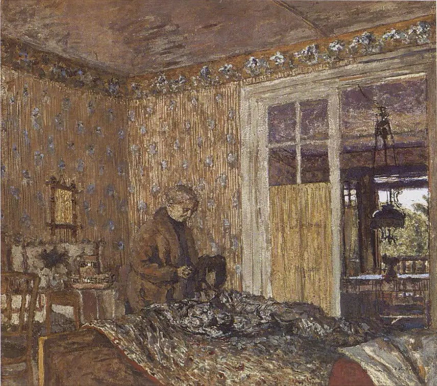 Interior in Gray Weather, Vaucresson - Édouard Vuillard