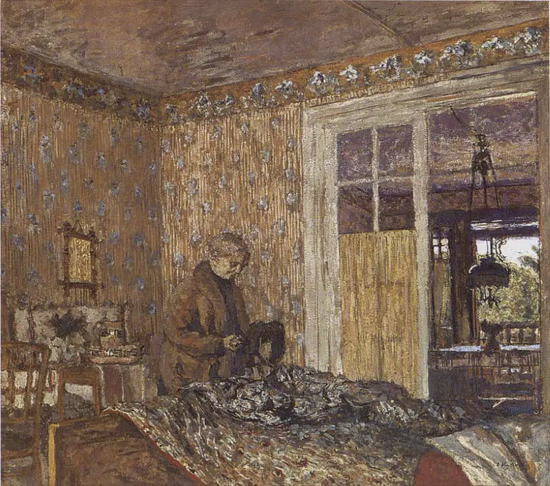 Interior in Gray Weather, Vaucresson - Édouard Vuillard