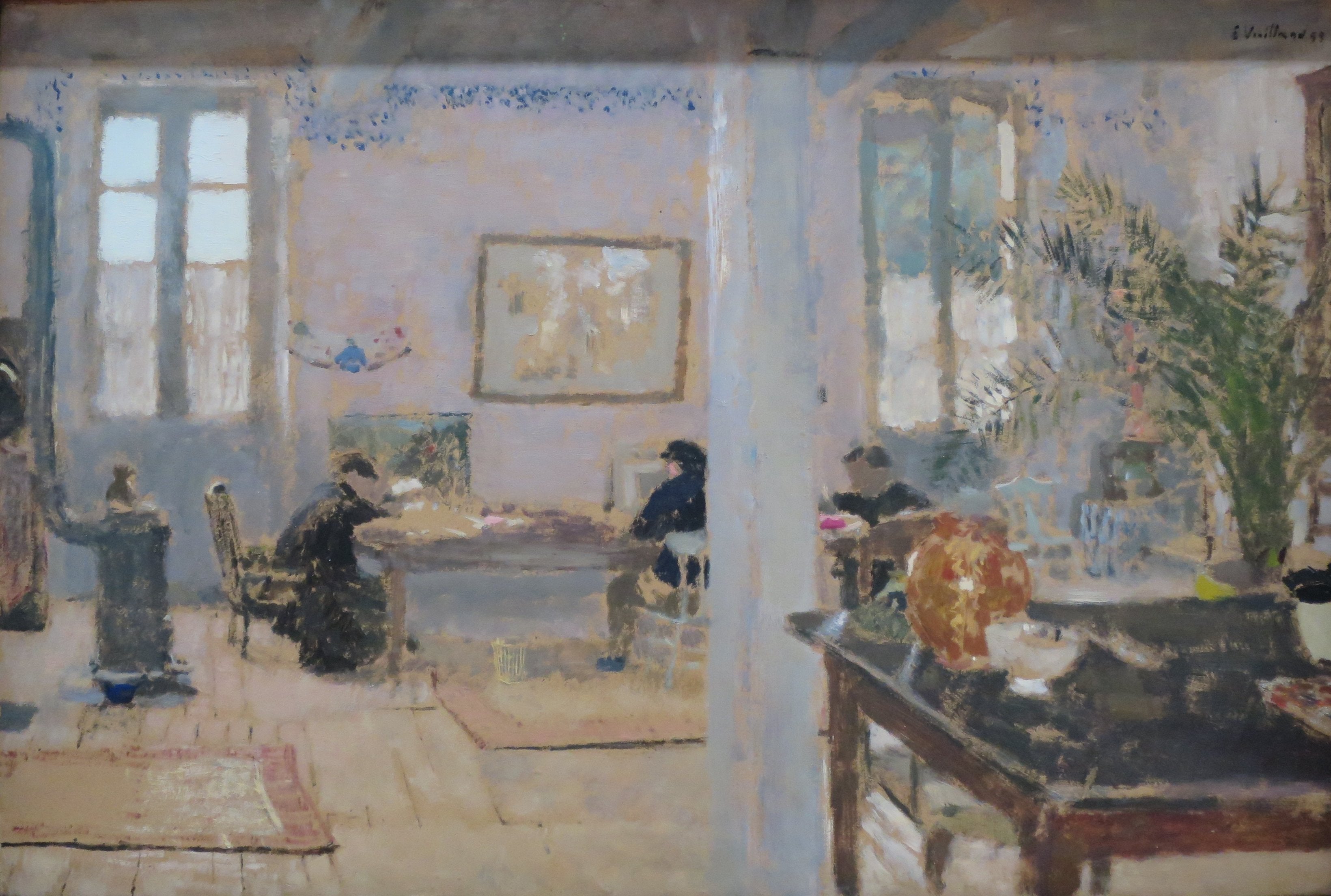 Intérieur. Relais - Édouard Vuillard - Alpha Reproduction