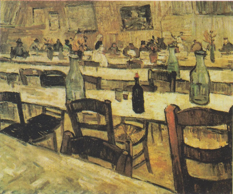 Interior of a Restaurant in Arles - Vincent van Gogh