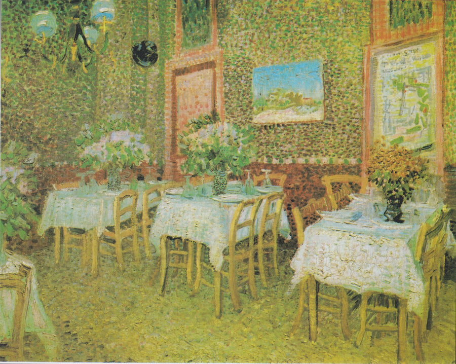 Interior of a Restaurant - Vincent van Gogh
