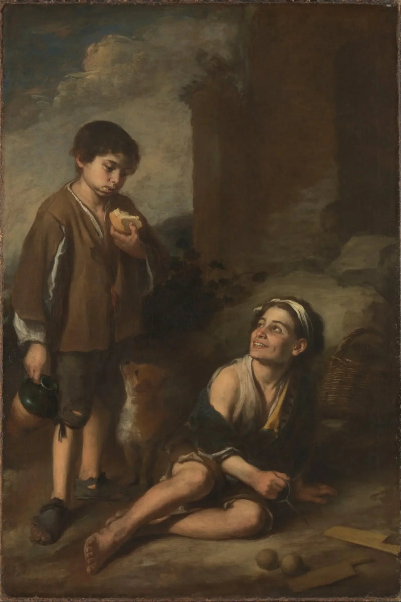 Invitation to an Argolla game - Bartolomé Esteban Murillo