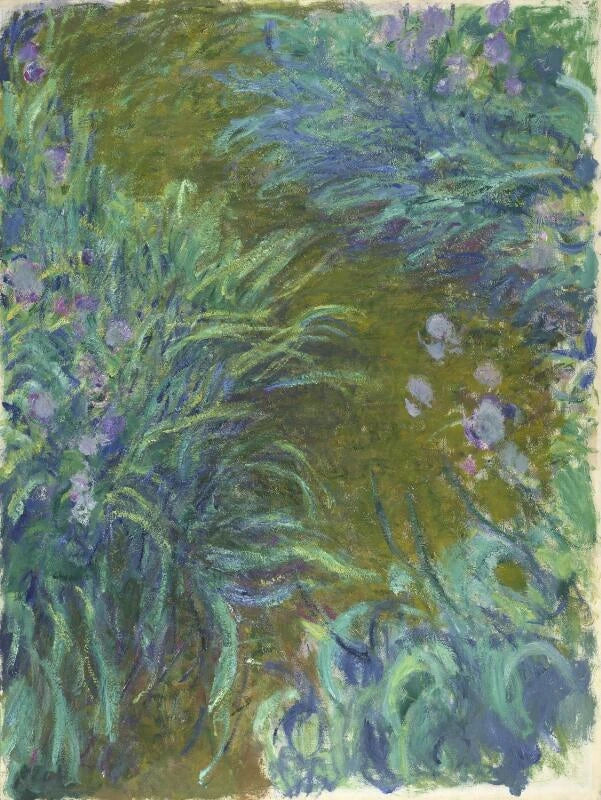 Iris, National Gallery NG6383 W1829 - Claude Monet