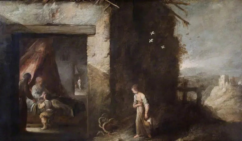 Isaac Blessing Jacob - Bartolomé Esteban Murillo
