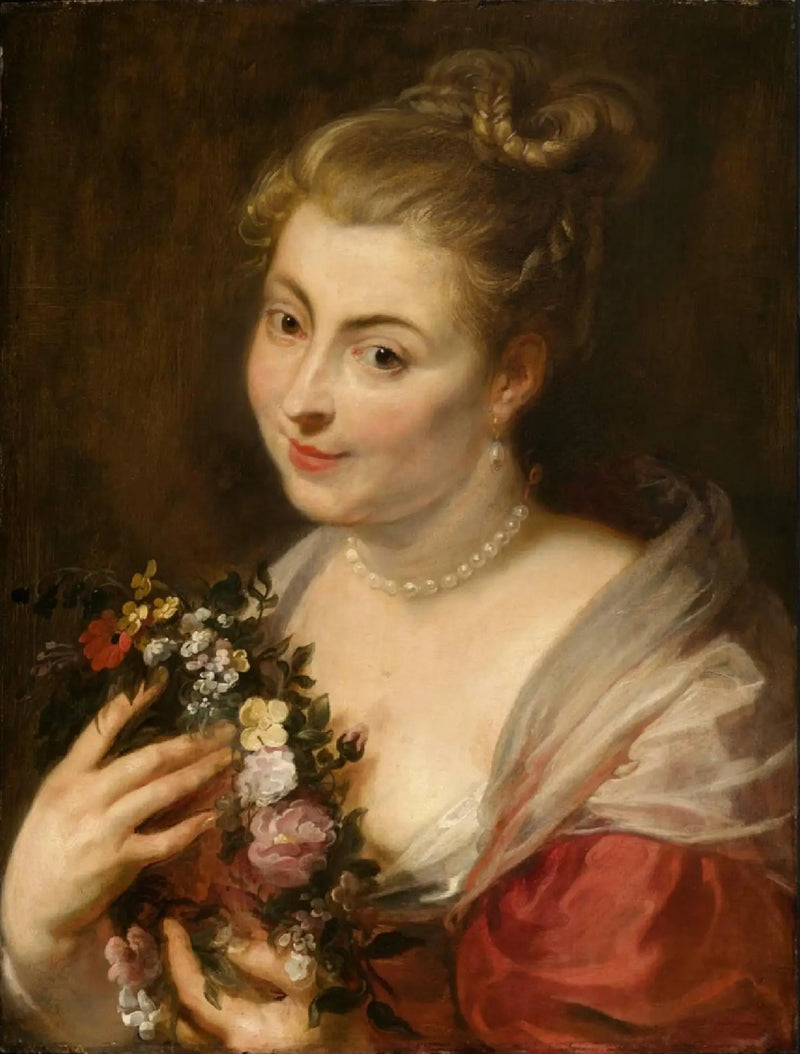 Isabella Brant as Glycera - Peter Paul Rubens