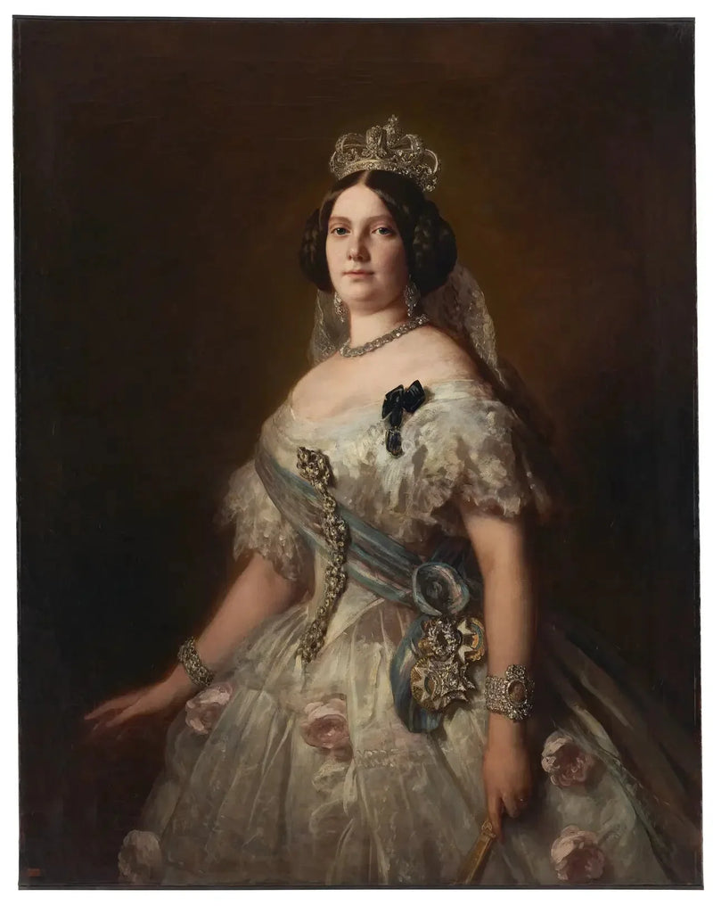 Isabelle, Queen of Spain - Franz Xaver Winterhalter
