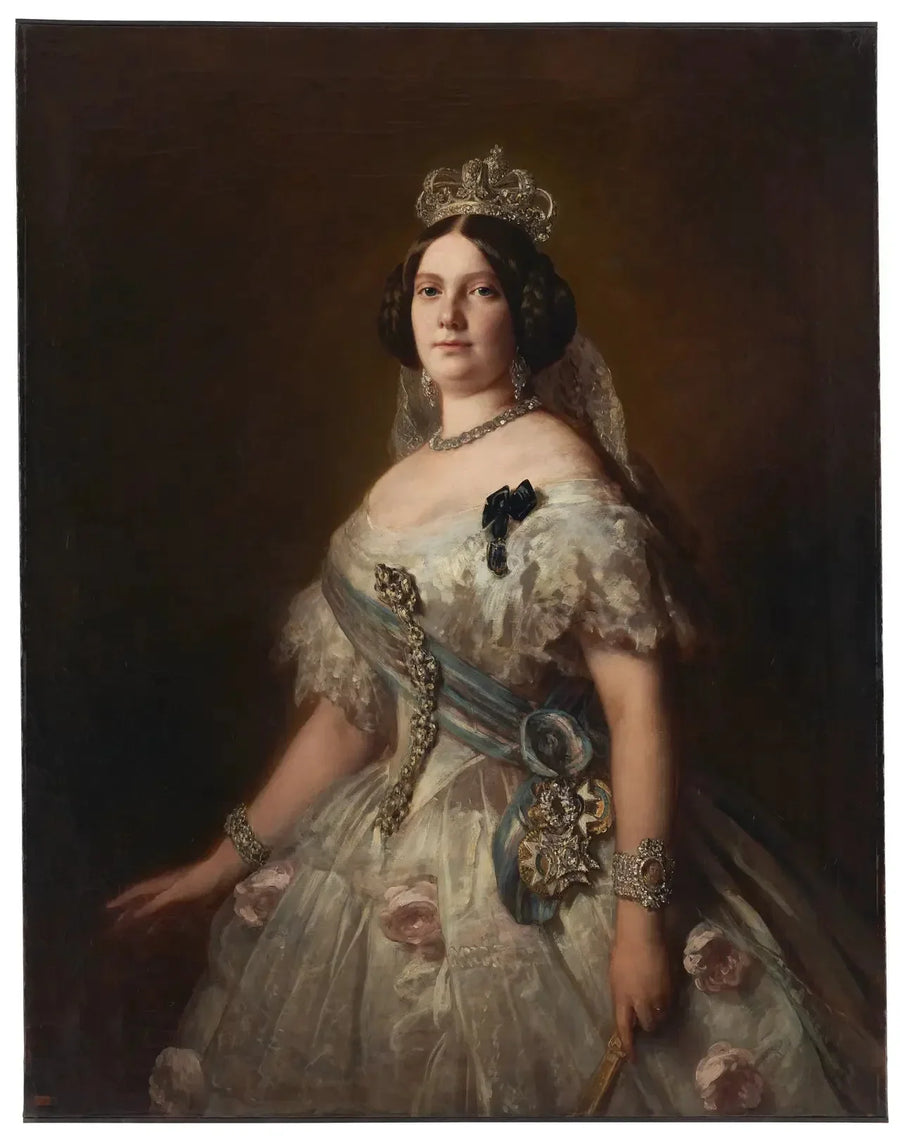 Isabelle, Queen of Spain - Franz Xaver Winterhalter