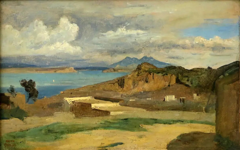 Ischia, view taken from the slopes of Mount Epomeo - Jean-Baptiste Camille Corot