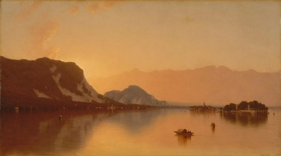 Isola Bella on Lake Maggiore - Sanford Robinson Gifford