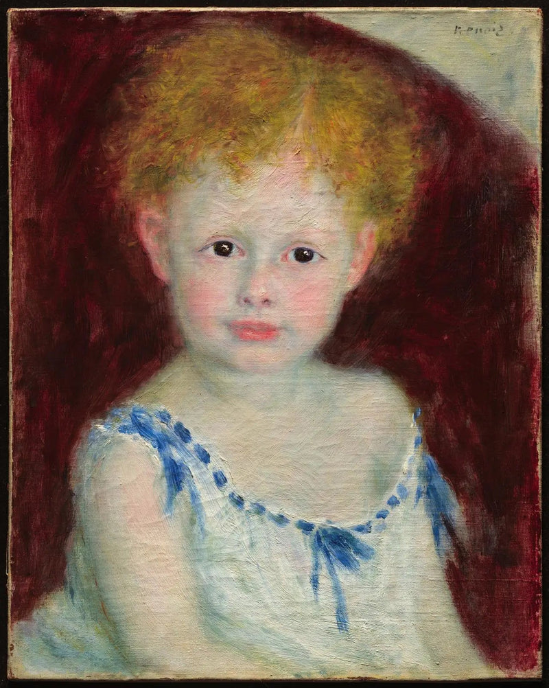 Jacques Bergeret as a Child - Pierre-Auguste Renoir