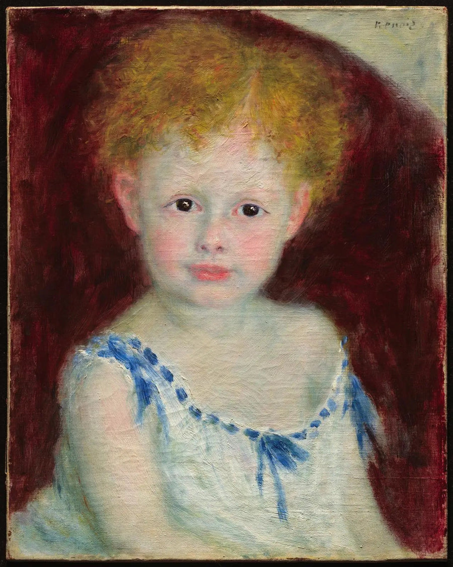 Jacques Bergeret as a Child - Pierre-Auguste Renoir