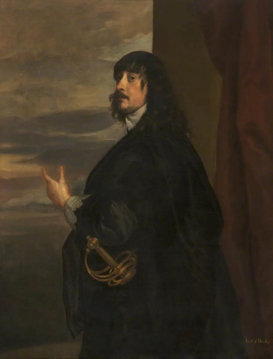 James Stanley (1607–1651), 7th Earl of Derby - Antoine van Dyck