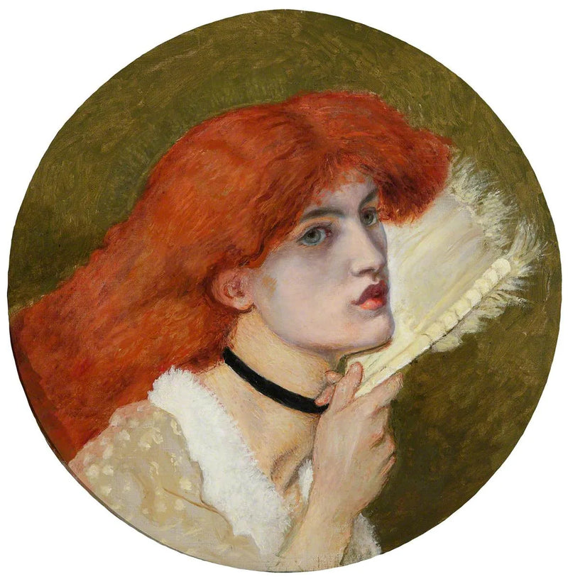 Jane Burden, Mrs. William Morris (1839-1914) - Dante Gabriel Rossetti
